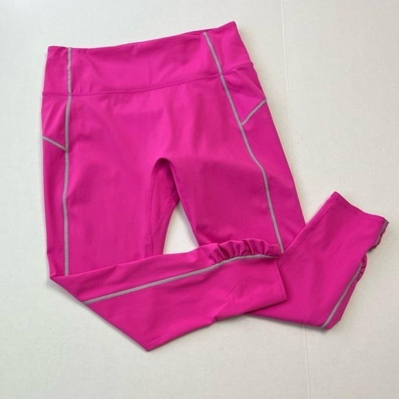 Free People Movement Hot Pink Leggings Size Large - Picture 2 of 9
